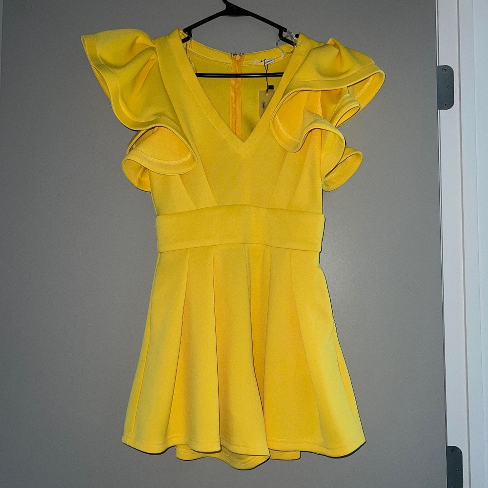Layla Flutter Sleeve Romper